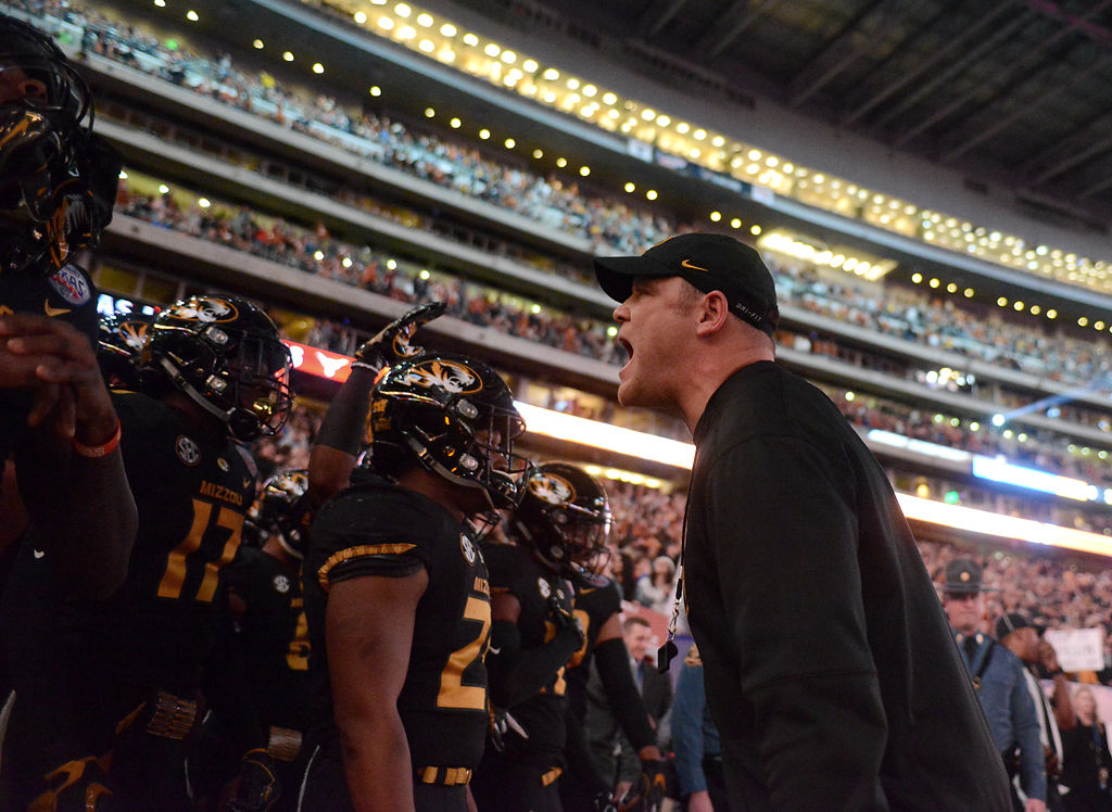 Barry Odom gets his players fired up